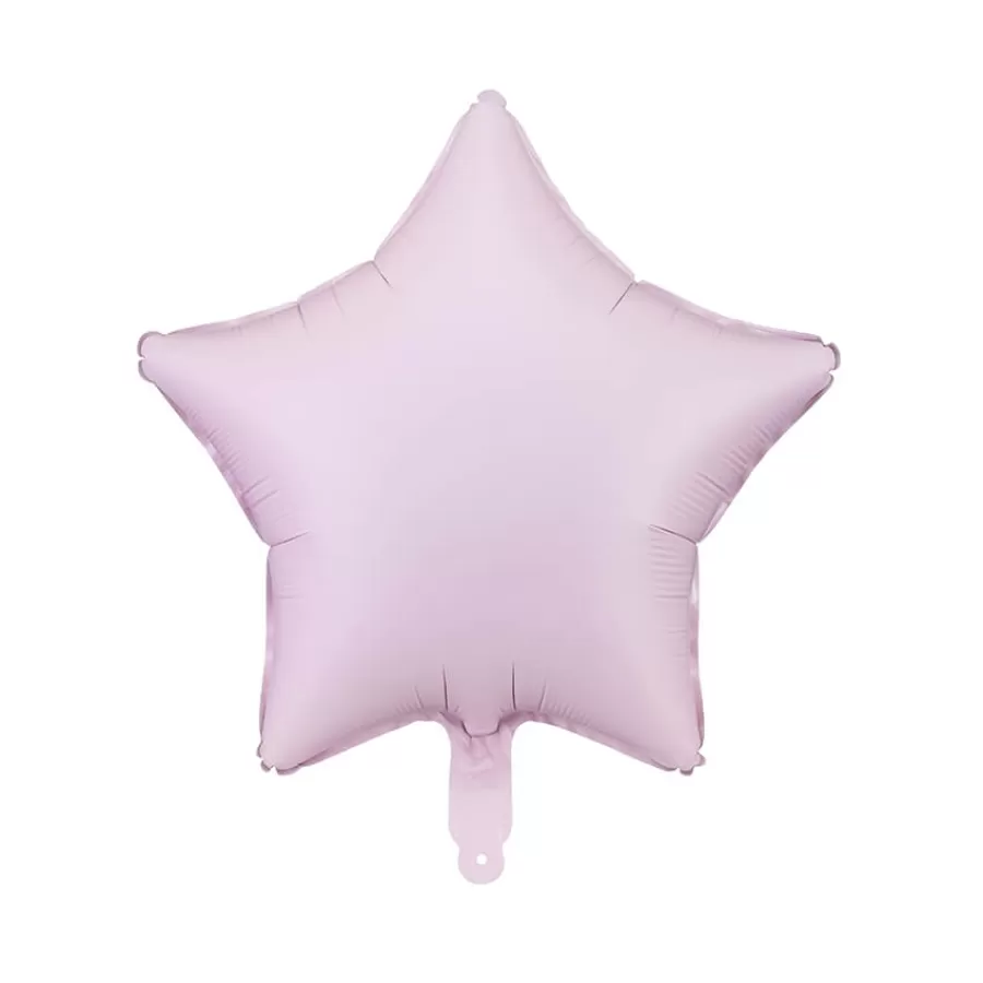 Μπαλόνι αστέρι λιλά παστέλ ματ Μπαλόνι αστέρι λιλά παστέλ ματ