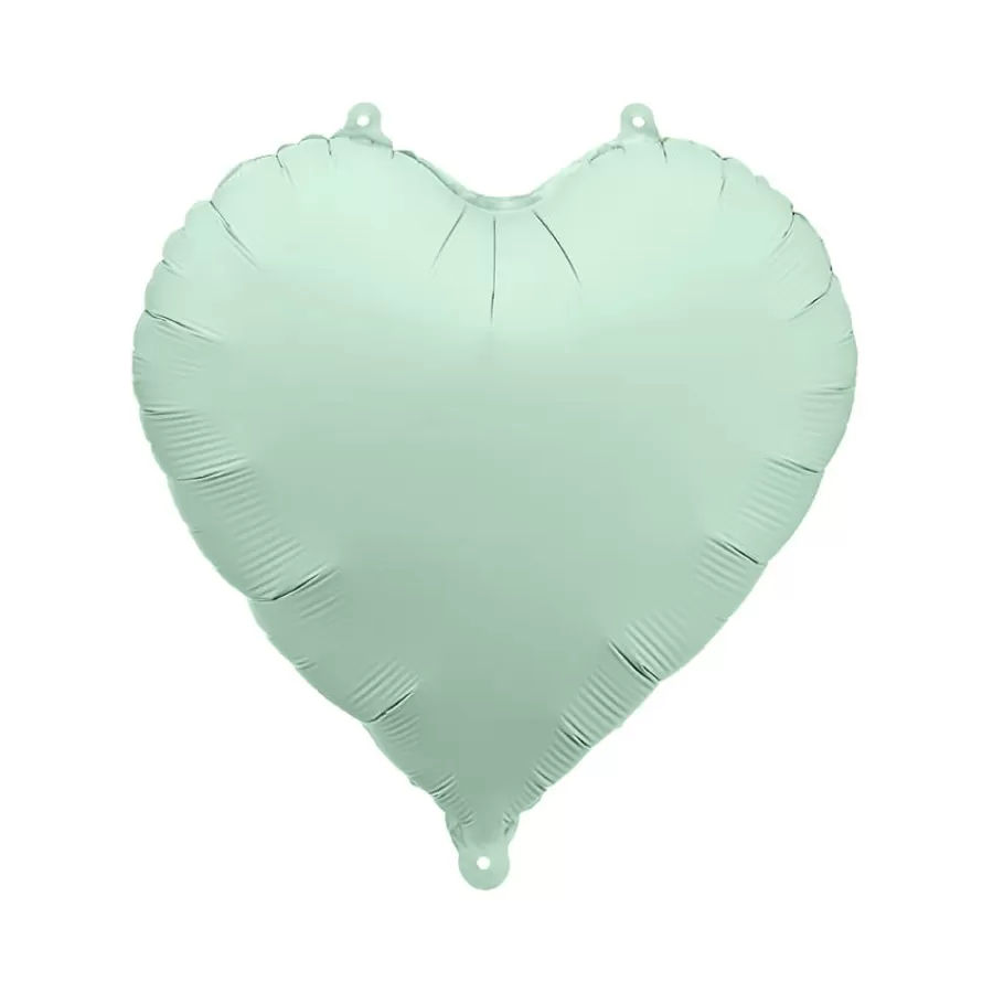 Μπαλόνι καρδιά φυστικί παστέλ ματ Μπαλόνι καρδιά φυστικί παστέλ ματ