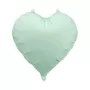 Μπαλόνι καρδιά φυστικί παστέλ ματ
