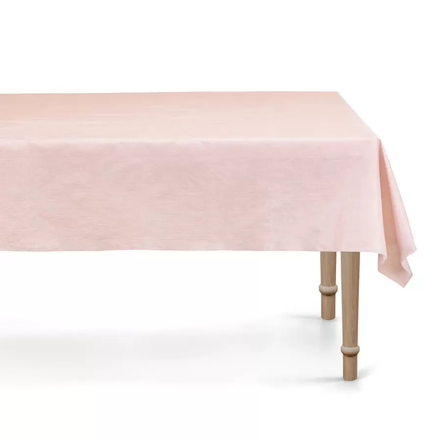 Τραπεζομάντηλο ροζ παστέλ μιας χρήσεως