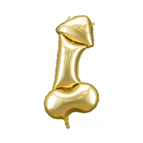 Μπαλόνι Penis χρυσό