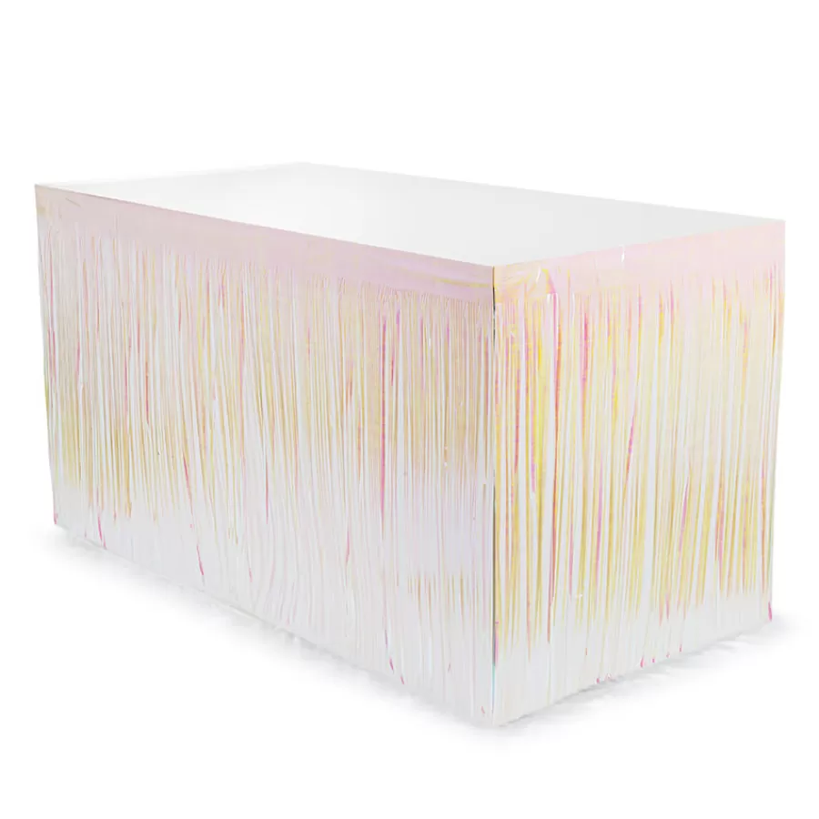 Κουρτίνα για το τραπέζι ιριδίζουσα - 300x80εκ.