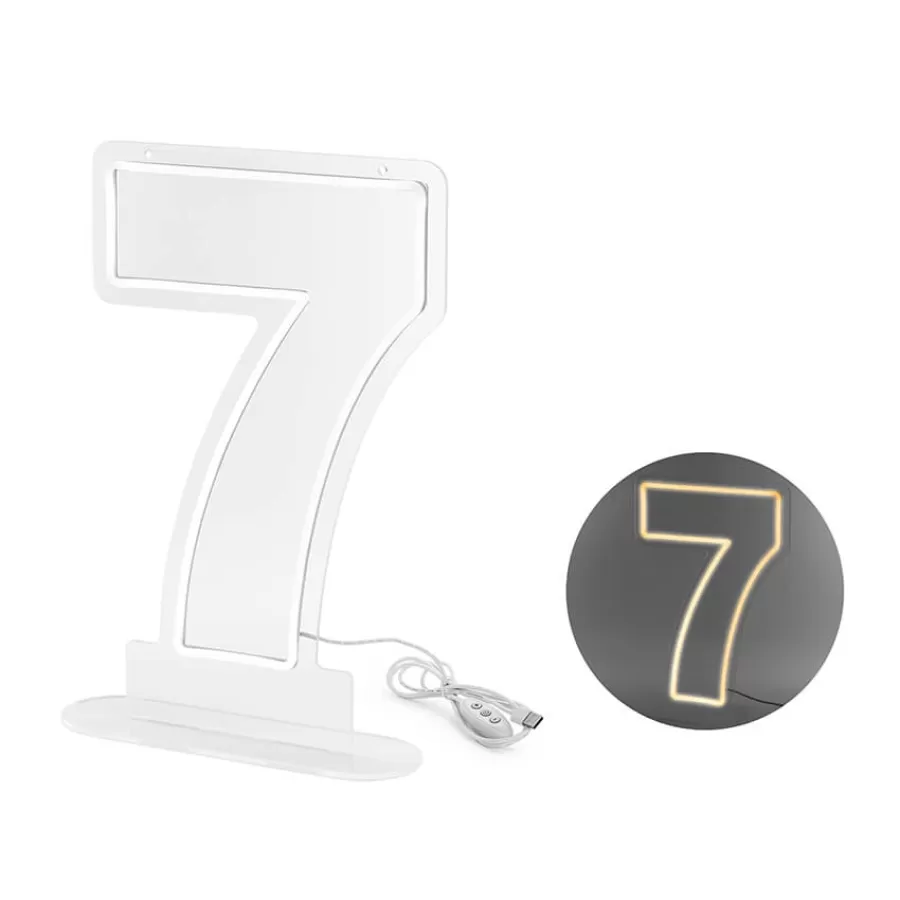 Αριθμός 7 LED Neon