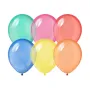 Μπαλόνια διάφανα πολύχρωμα - 10τμχ.