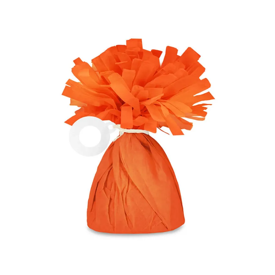 Βαρίδιο για μπαλόνια πορτοκαλί χάρτινο