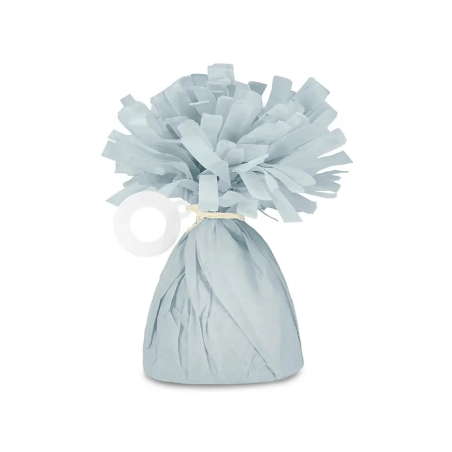 Βαρίδιο για μπαλόνια misty blue χάρτινο