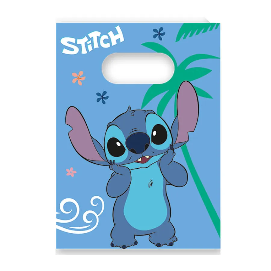 Σακουλάκια για δώρα Stitch & Angel - 4τμχ. Σακουλάκια για δώρα Stitch & Angel - 4τμχ.