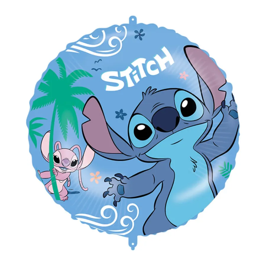 Μπαλόνι στρογγυλό Stitch & Angel Μπαλόνι στρογγυλό Stitch & Angel