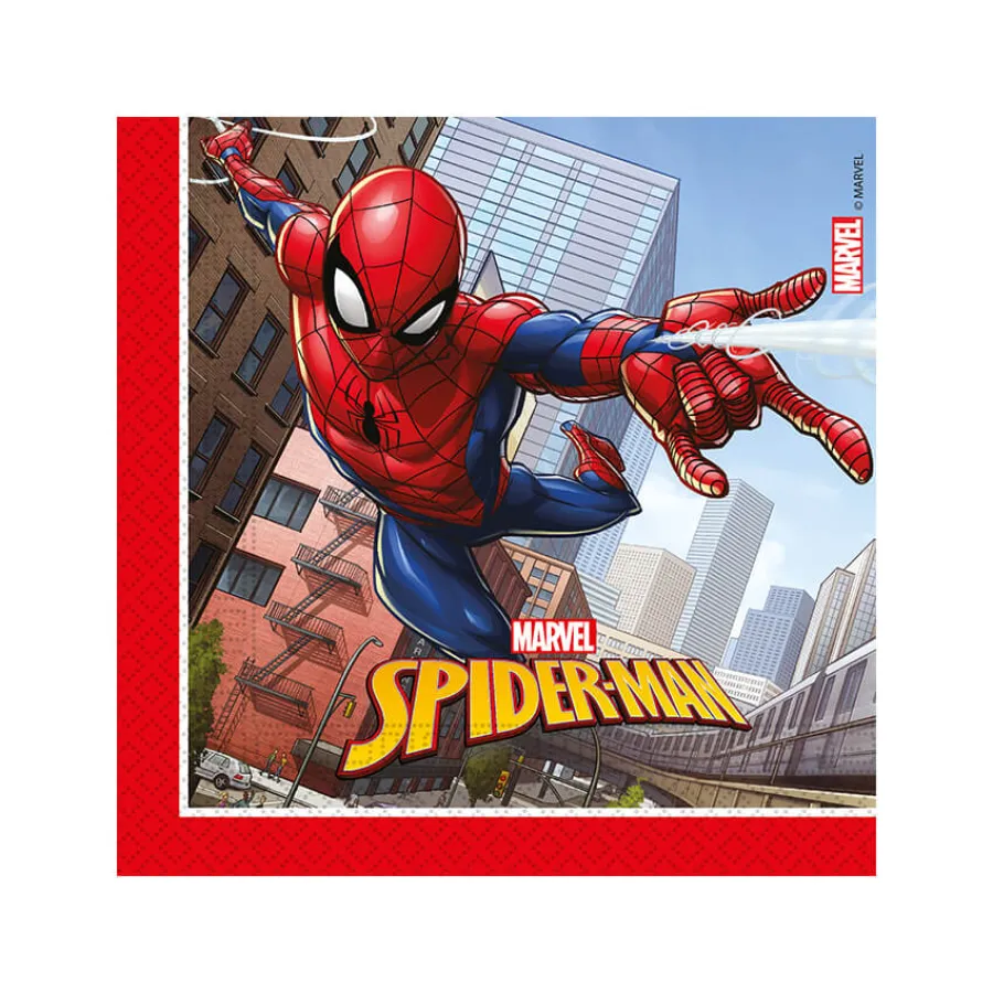Χαρτοπετσέτες Spider-Man Crime Fighter - 20τμχ.