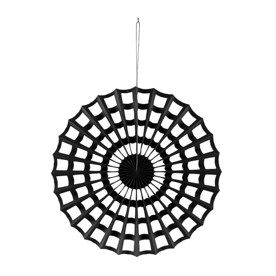 Βεντάλια Ιστός Αράχνης μαύρος