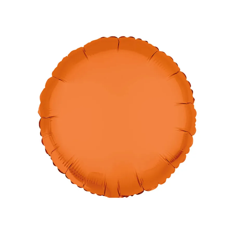 Μπαλόνι στρογγυλό neon πορτοκαλί