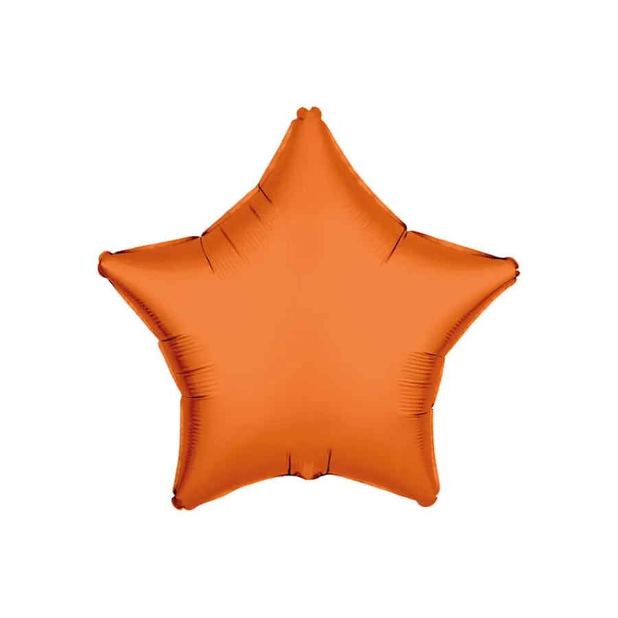 Μπαλόνι αστέρι neon πορτοκαλί
