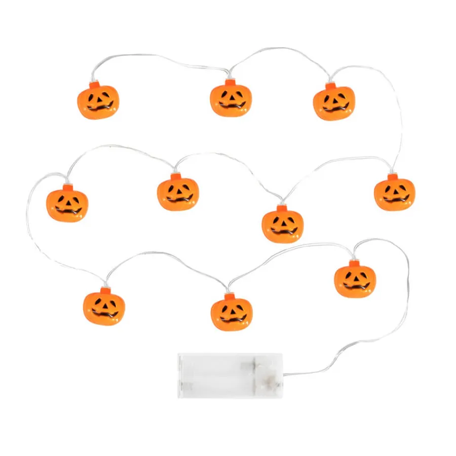 Γιρλάντα με φωτάκια LED κολοκύθες