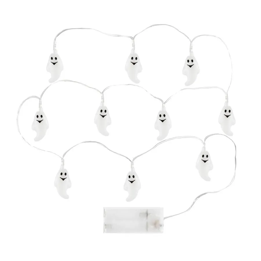 Γιρλάντα με φωτάκια LED φαντασματάκια