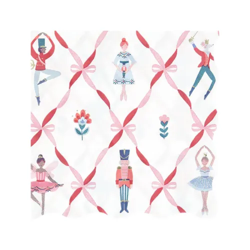 Χαρτοπετσέτες Nutcracker Ballet - 16τμχ.
