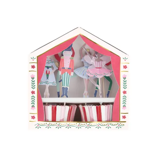 Σετ για cupcakes Nutcracker Ballet - 24τμχ.