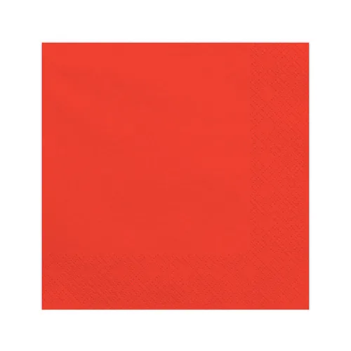 Χαρτοπετσέτες κόκκινο ανοιχτό - 20τμχ.