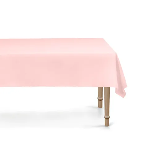 Τραπεζομάντηλο πλαστικό ροζ 137x183εκ.