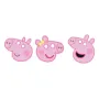 Μάσκες Πέππα, Τζορτζ & Ήβη - Peppa Pig - 6τμχ.