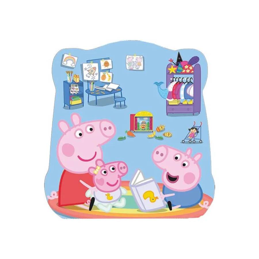 Πινιάτα από χάρτινη σακούλα μικρή Πέππα, Τζορτζ & Ήβη - Peppa Pig