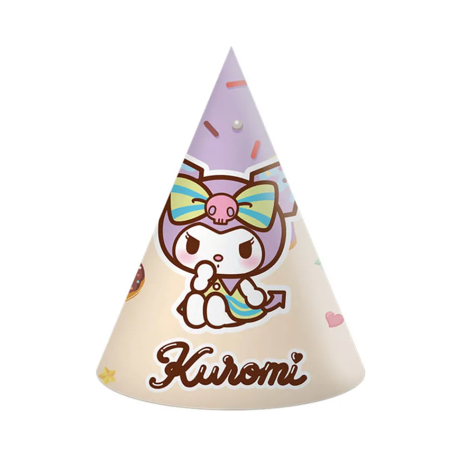 Καπελάκια Hello Kitty & Kuromi - 6τμχ. Καπελάκια Hello Kitty & Kuromi - 6τμχ.