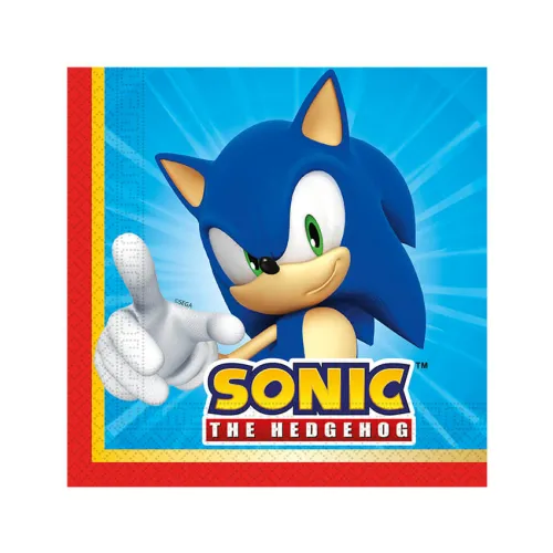 Χαρτοπετσέτες Sonic - 20τμχ.