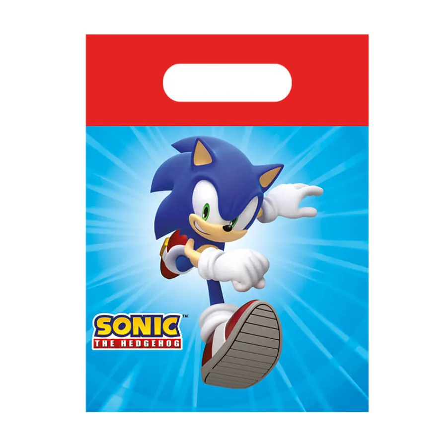 Σακουλάκια χάρτινα για δώρα Sonic - 4τμχ. Σακουλάκια χάρτινα για δώρα Sonic - 4τμχ.