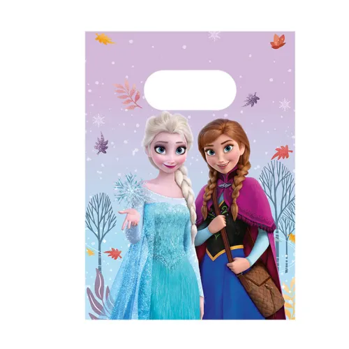 Σακουλάκια χάρτινα για δώρα Frozen - 4τμχ.