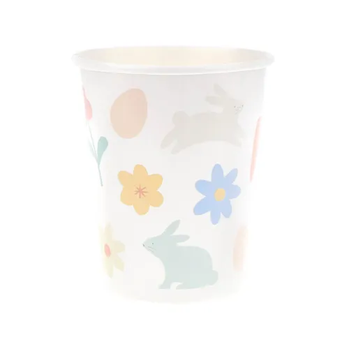 Χάρτινα ποτήρια Πασχαλινά σχέδια - 8τμχ.