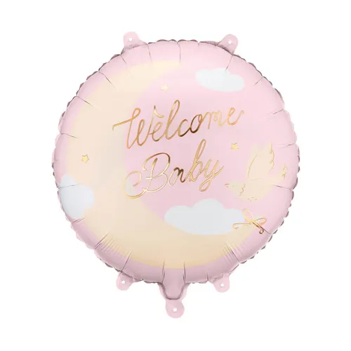 Μπαλόνι στρογγυλό ροζ 