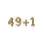 Κεράκια 49+1 χρυσά