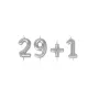 Κεράκια 29+1 ασημί