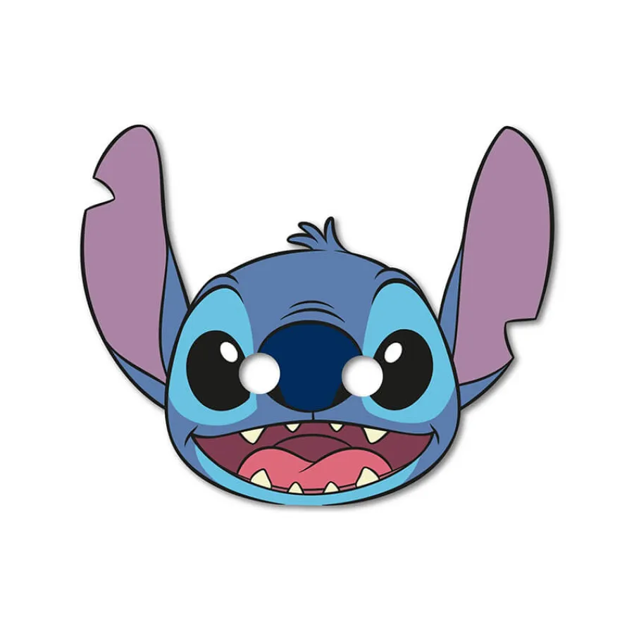 Μάσκες Stitch χάρτινες - 6τμχ.