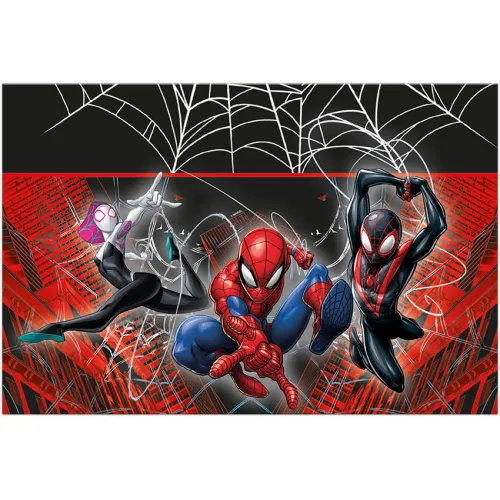 Τραπεζομάντηλο πλαστικό Spider-Man World of Webs