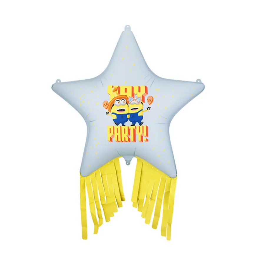 Μπαλόνι foil αστέρι Minions με κρόσια