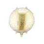 Μπαλόνι foil στρογγυλό ''You Are The Best'' μπεζ/χρυσό