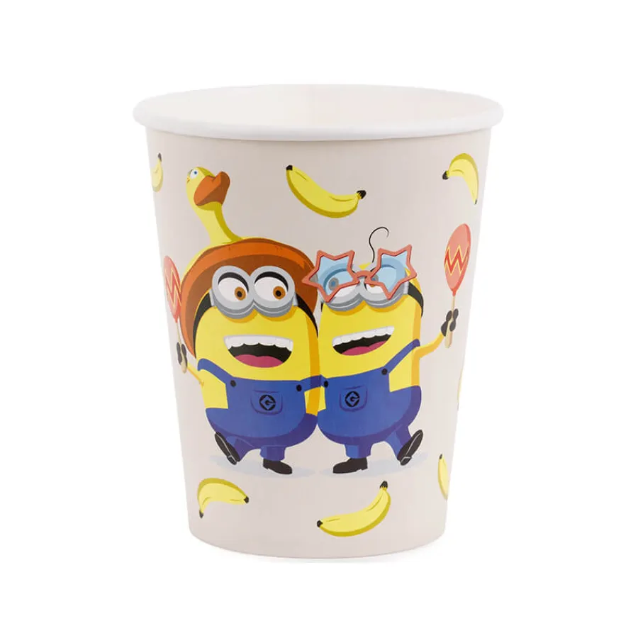 Χάρτινα ποτήρια Minions - 6τμχ.
