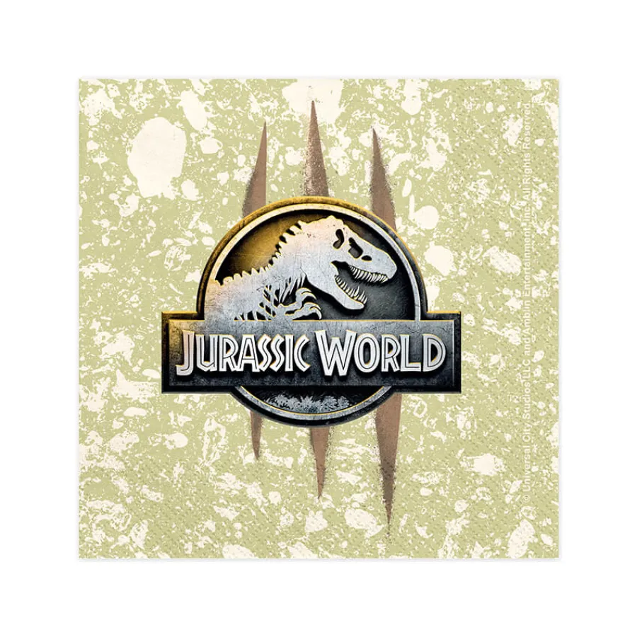 Χαρτοπετσέτες Jurassic World - 20τμχ.
