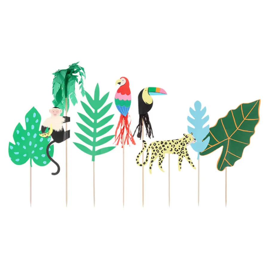 Διακοσμητικά για τούρτα Jungle Jamboree