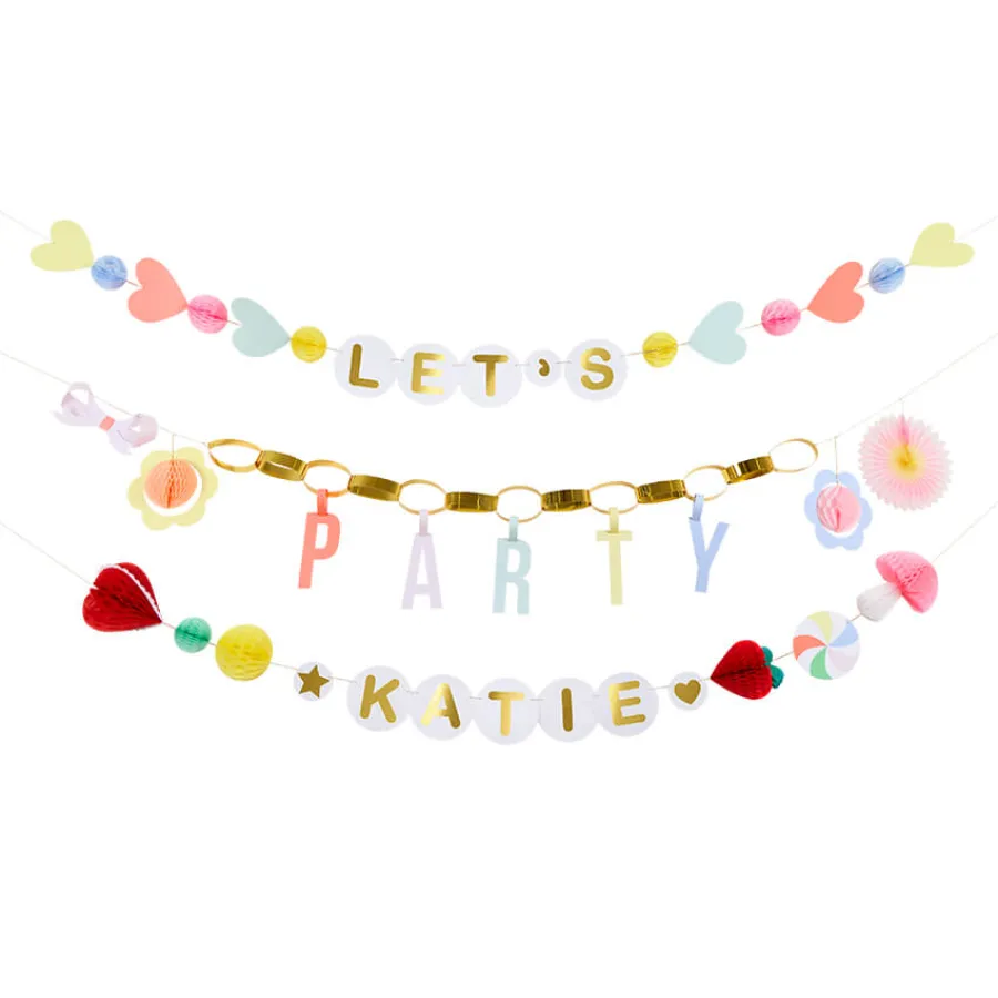 Γιρλάντες Charm Party - 3τμχ.