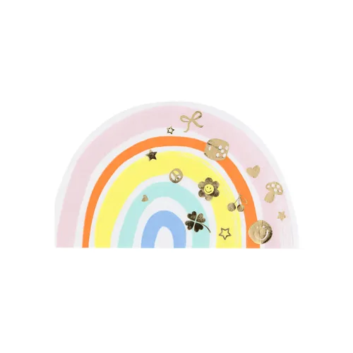 Χαρτοπετσέτες Ουράνιο Τόξο Charm Party - 16τμχ.
