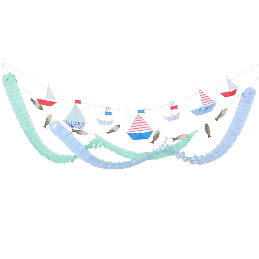 Γιρλάντες Nautical - 4τμχ.