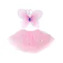Φούστα tutu & φτερά Πεταλούδας ροζ (4-6ετών)