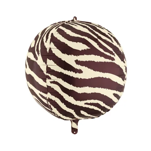 Μπαλόνι foil σφαίρα Animal Print Ζέβρας