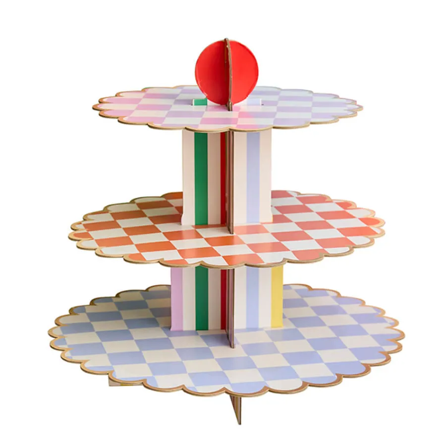 Βάση για cupcakes πολύχρωμη - Playful Brights