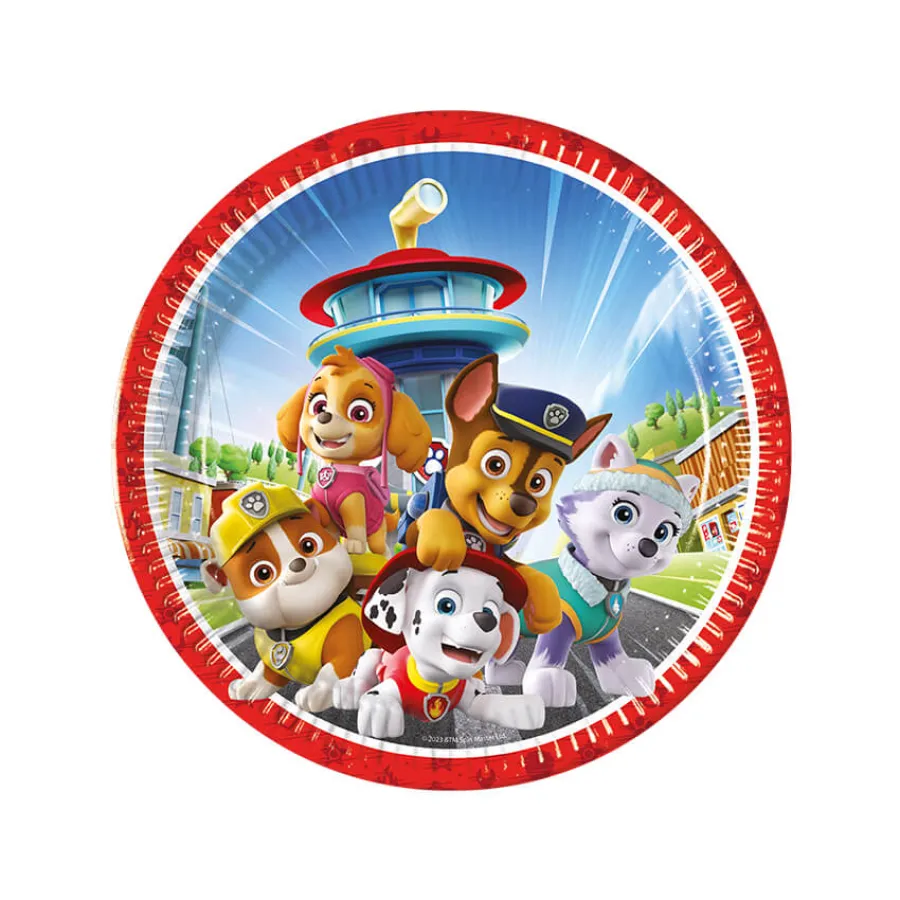 Χάρτινα πιάτα Paw Patrol Rescue Heroes - 8τμχ.