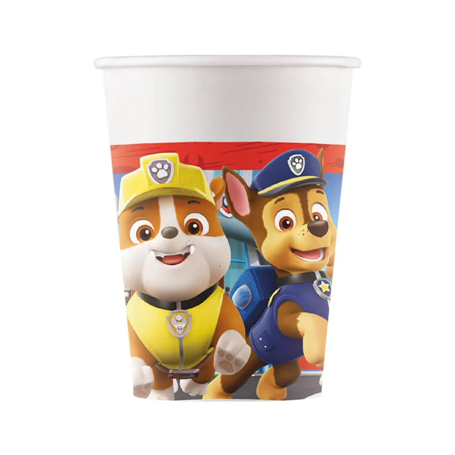 Χάρτινα ποτήρια Paw Patrol Rescue Heroes - 8τμχ.