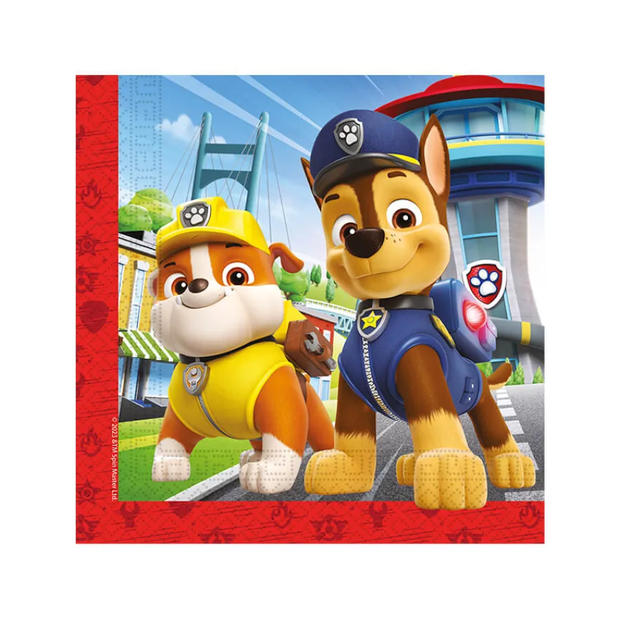 Χαρτοπετσέτες Paw Patrol Rescue Heroes - 20τμχ.