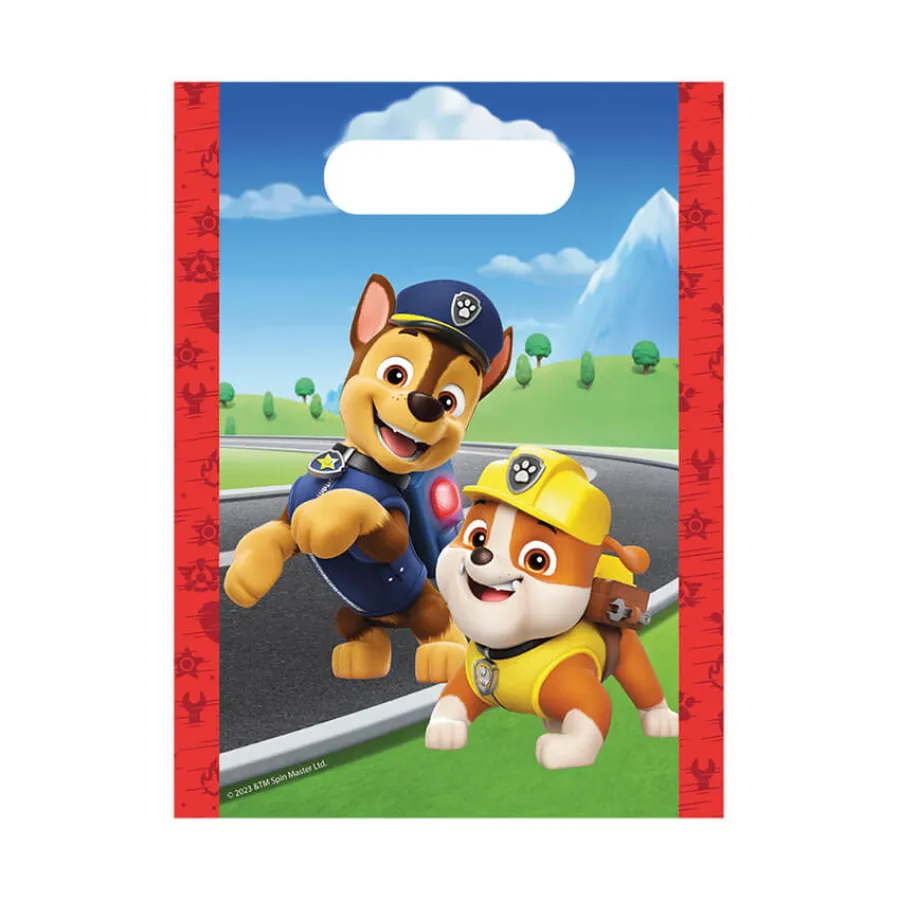 Σακουλάκια χάρτινα για δώρα Paw Patrol Rescue Heroes - 4τμχ.