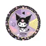 Χάρτινα πιάτα Kuromi Pop Art - 8τμχ.